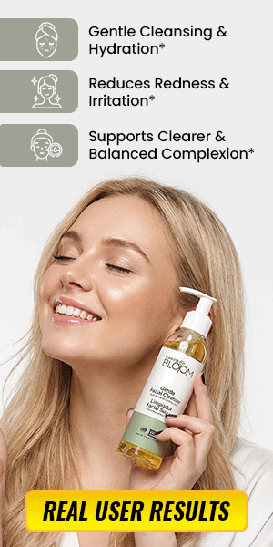 gentle facial cleanser Side banner
