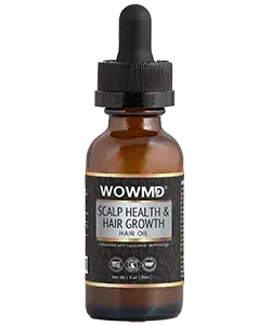 Aceite capilar para la salud del cuero cabelludo y el crecimiento del cabello