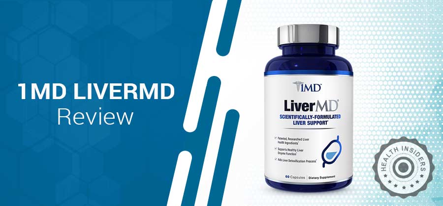 1MD LiverMD – 60 Caplets, Healthy Liver Support Supplement, Exp 2027, Made In USA