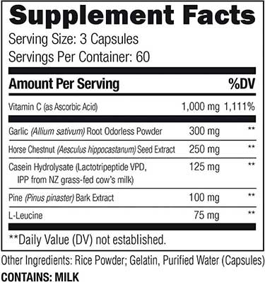 Umzu Redwood Supplements Facts