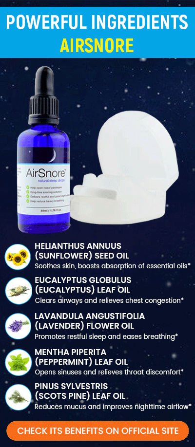 AirSnore Ingredients