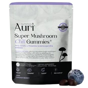 Auri Super Mushroom Chill Gummies
