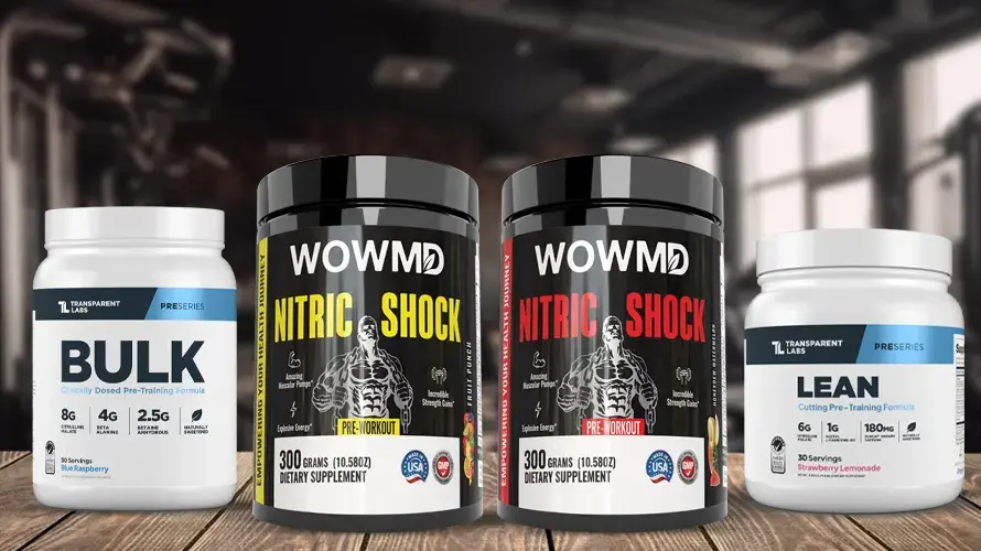 Los mejores suplementos previos al entrenamiento