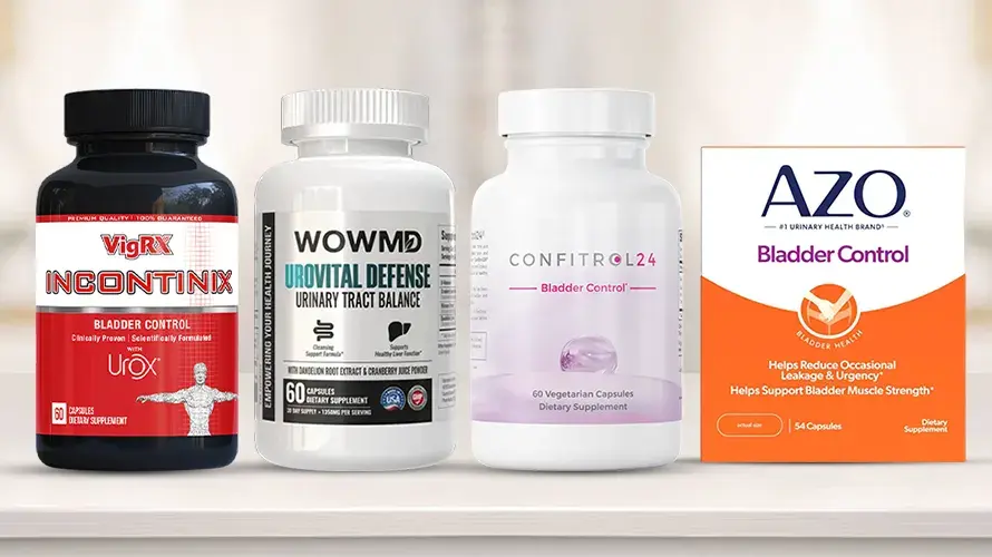 Los mejores suplementos para el control de la vejiga