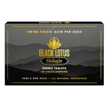 Black Lotus Pure Shilajit Tablets