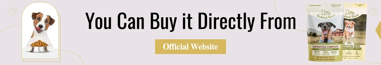 Buy Badlands Ranch Dog Food