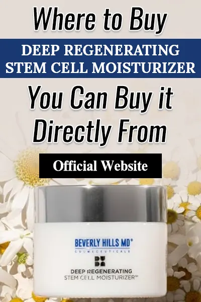 Beverly Hills MD Hydratant régénérant en profondeur aux cellules souches