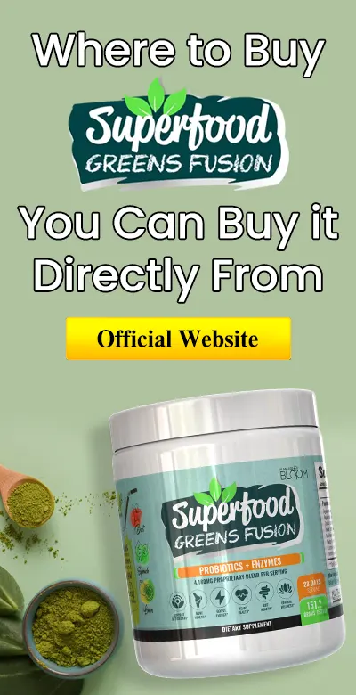 Acheter maintenant Superfood Greens Fusion Powder