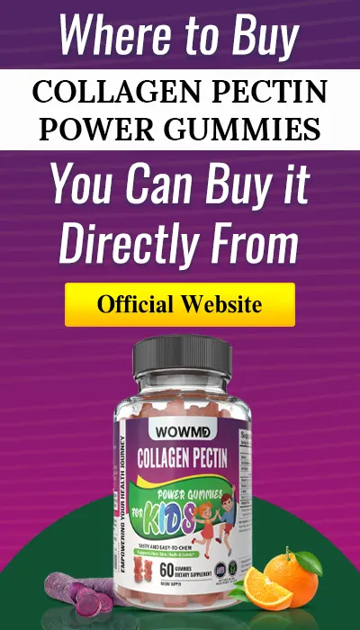 WOWMD Collagen Pectin Power Gummies For Kids