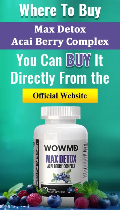 Kaufen Sie WoWMD Max Detox Acai Berry Complex