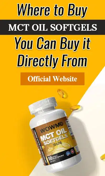Buy WOWMD MCT Oil Softgels