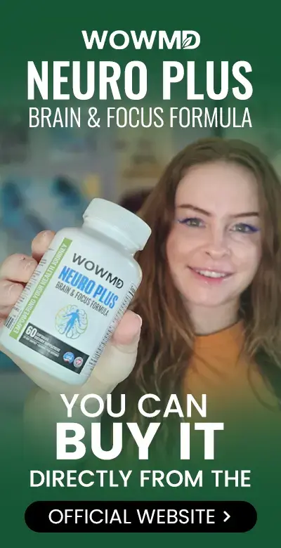 Buy WOWMD Neuro Plus Brain and Focus Formula