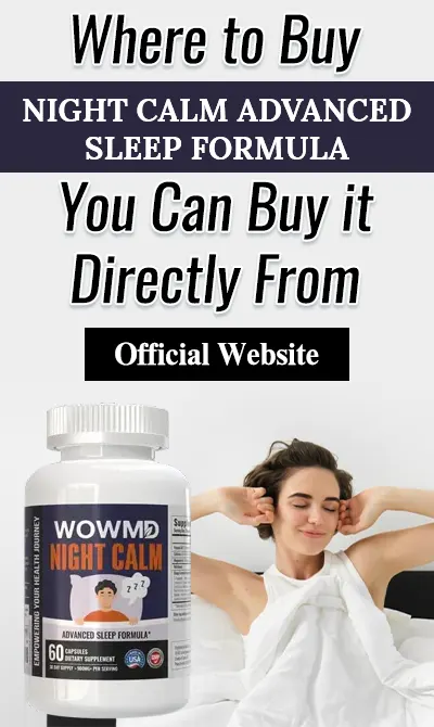 Buy WOWMD Night Calm Advanced Sleep Formula