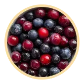 Cranberry and Blueberry