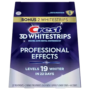 Crest 3D Whitestrips Professional Effects
