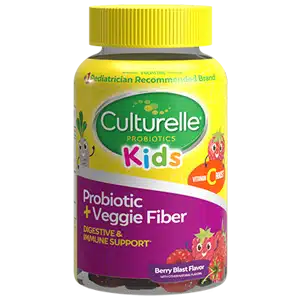 Culturelle Kids Probiotic +Veggie Fiber Gummies