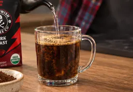 Death Wish Coffee Organic Dark Roast Tester 2