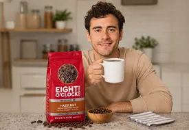 Eight O'Clock Coffee Hazelnut Tester 1