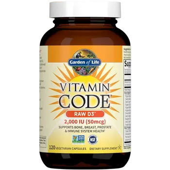 Garden of Life Vitamin Code Raw D3