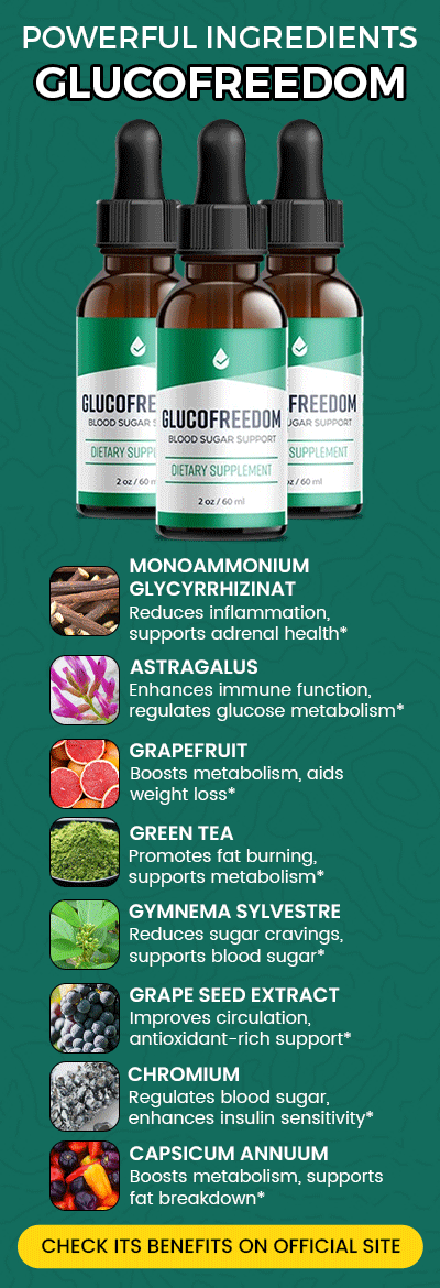 Glucofreedom -Zutaten