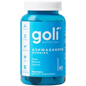 Suplemento de gomitas Ashwagandha de Goli Nutrition
