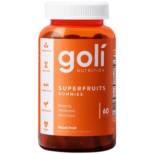 Suplemento de gomitas de superfrutas de Goli Nutrition