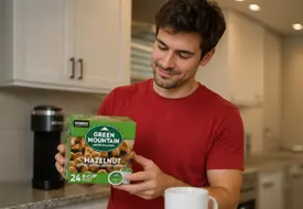 Green Mountain Coffee Hazelnut K-Cups Tester 1
