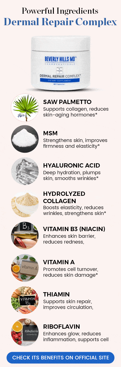 Ingredientes complejo de reparación dérmica