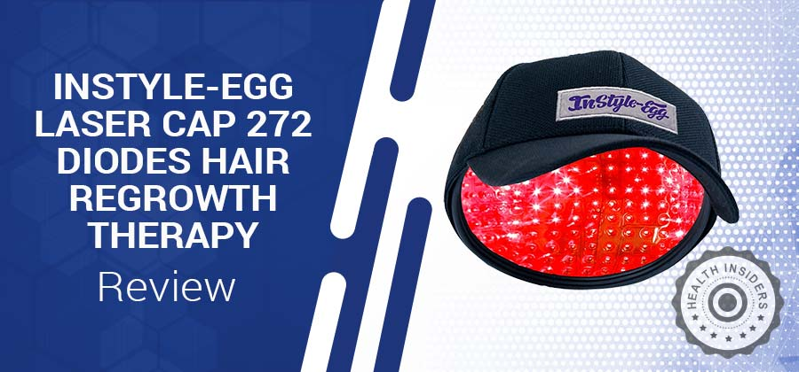 Instyle-Egg Laser Cap 272 Diodes Thérapie pour la repousse des cheveux