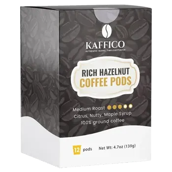 Kaffico Rich Hazelnut Coffee Pods