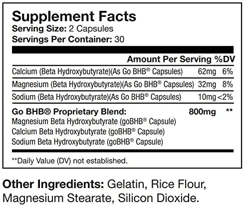Keto Ascend Supplement Fakten