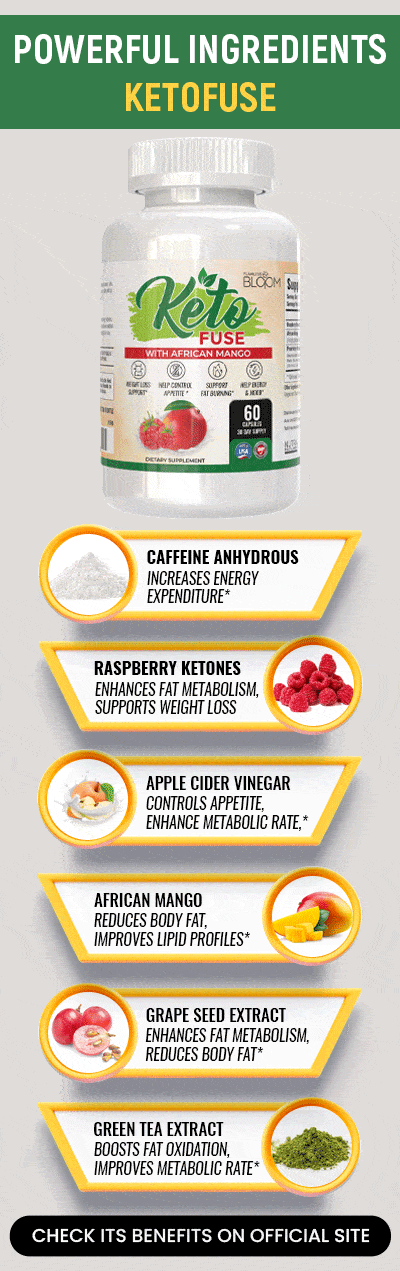 Ingredientes de KetoFuse
