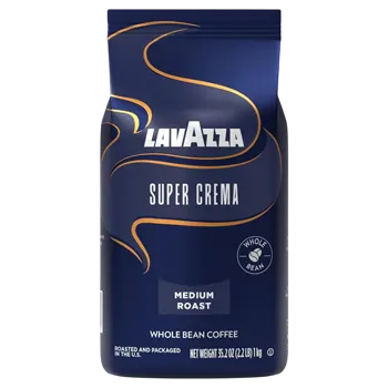 Lavazza Super Crema Whole Bean Espresso Coffee