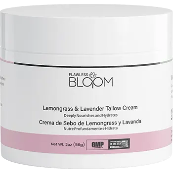Flawless Bloom Lemongrass & Lavender Tallow Cream