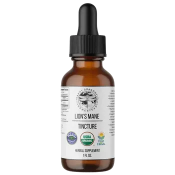Happy Dragonfly Homestead USDA Organic Lion’s Mane Mushroom Extract