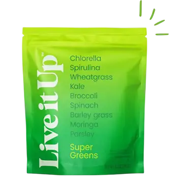 Live It Up Super Greens Pulver