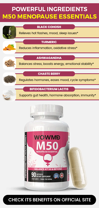 Wowmd M50 Wechseljahre Essentials Zutaten