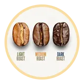 Medium-Dark or Dark Roasts