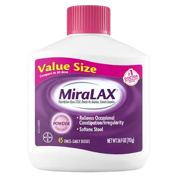 Limpieza de colon MiraLAX