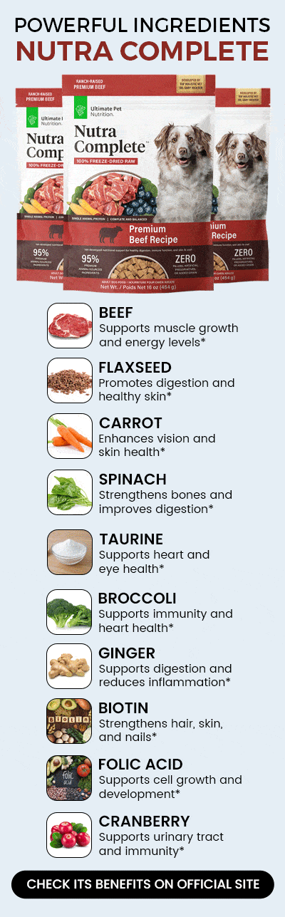 Nutra Complete Ingredients