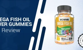 Omega pescado de pescado gomitas para niños