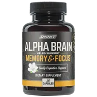 Suplemento cerebral Onnit Alpha