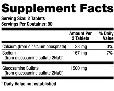 OptiFlex Supplement Facts