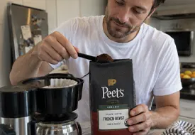 Peet's Coffee French Roast Tester 1