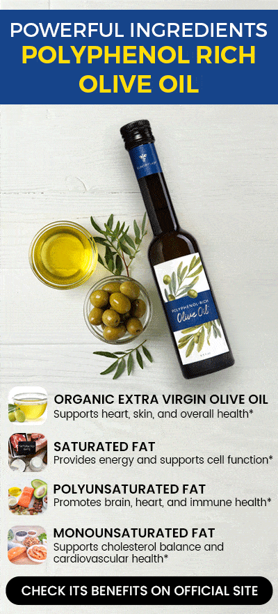 Ingredientes de aceite de oliva ricos en polifenol