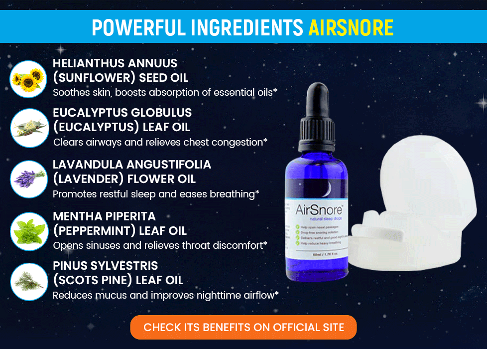 Powerful Ingredients AirSnore