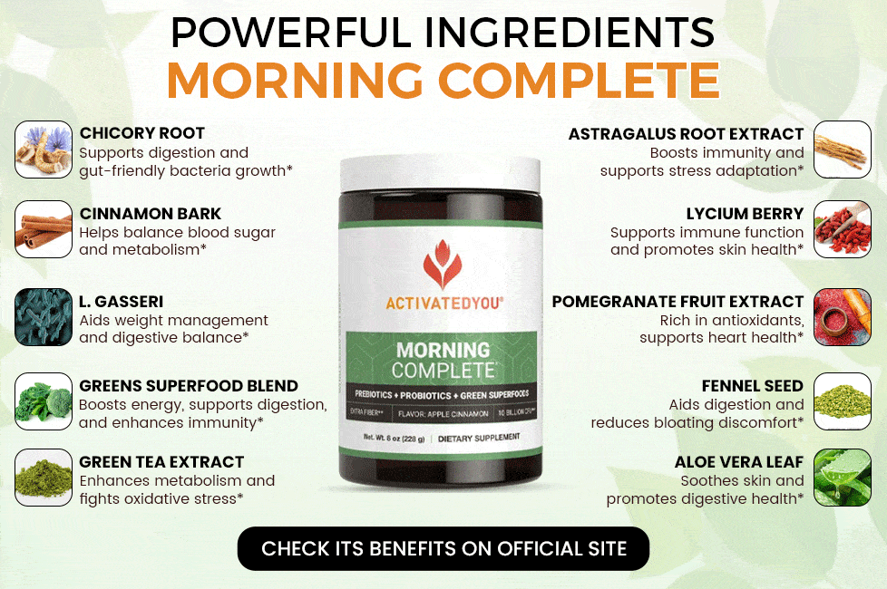 Powerful Ingredients Morning Complete