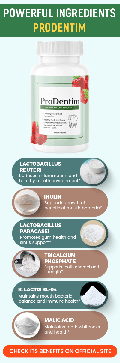 ProDentim Supplement Ingredients