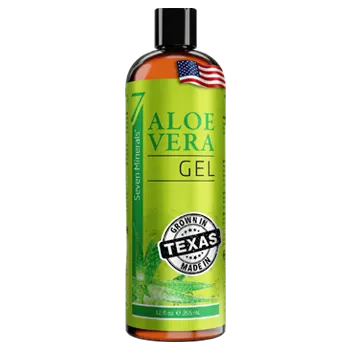 Seven Minerals Organic Aloe Vera Gel