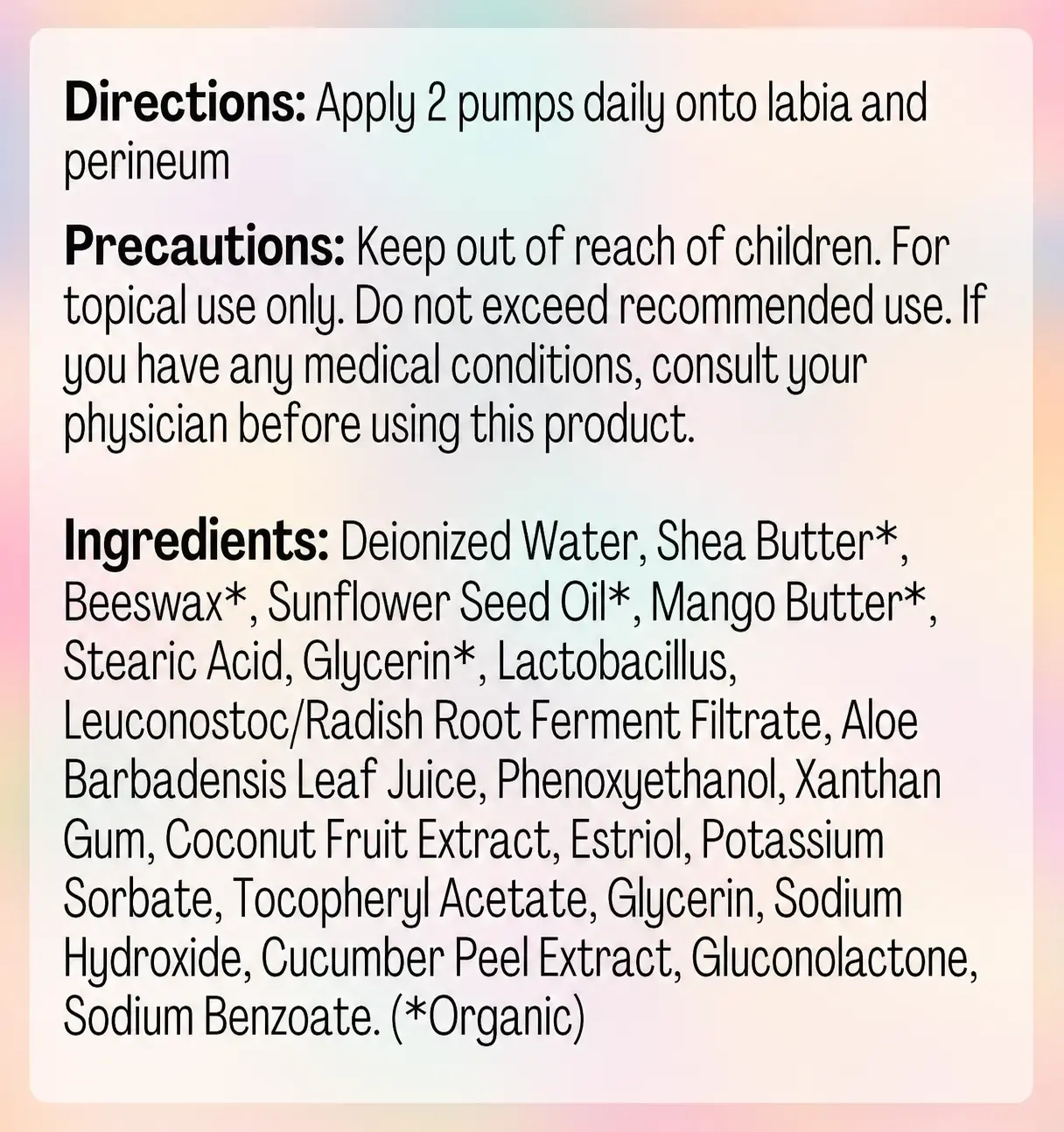 Silky Peach Cream